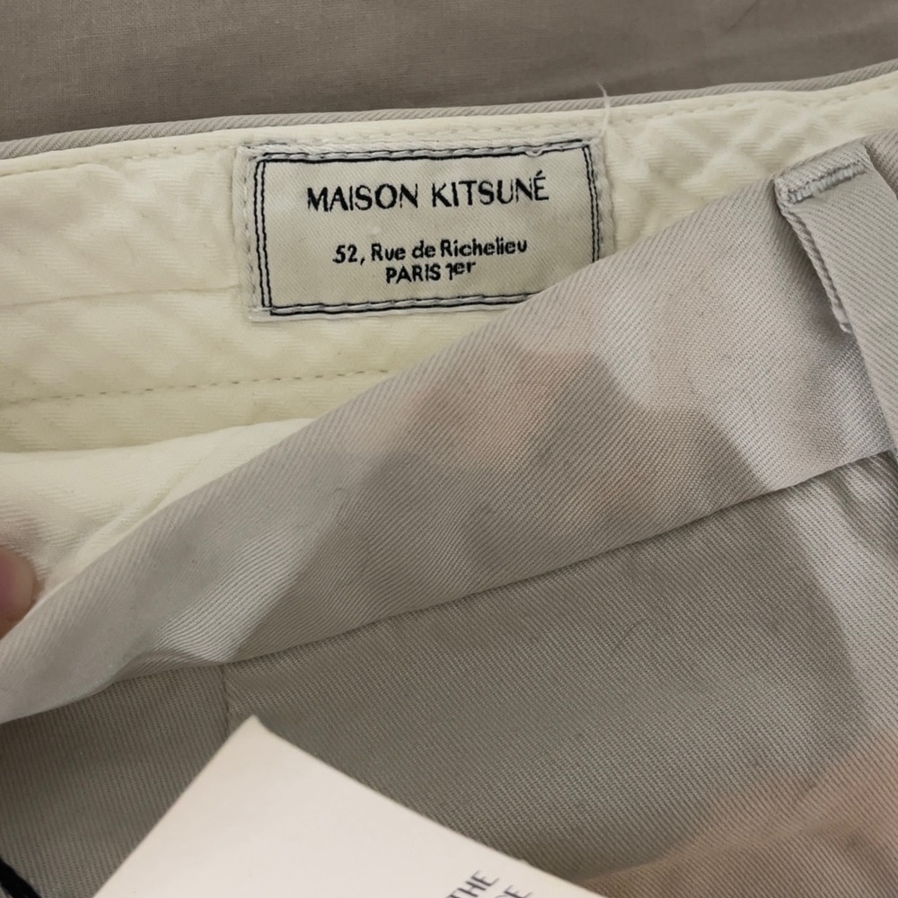 Maison Kitsuné Made In Italy Rare Vintage Pants Size 33 MSRP $449